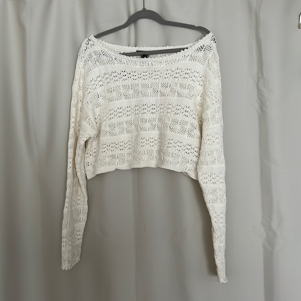 crotchet crop top